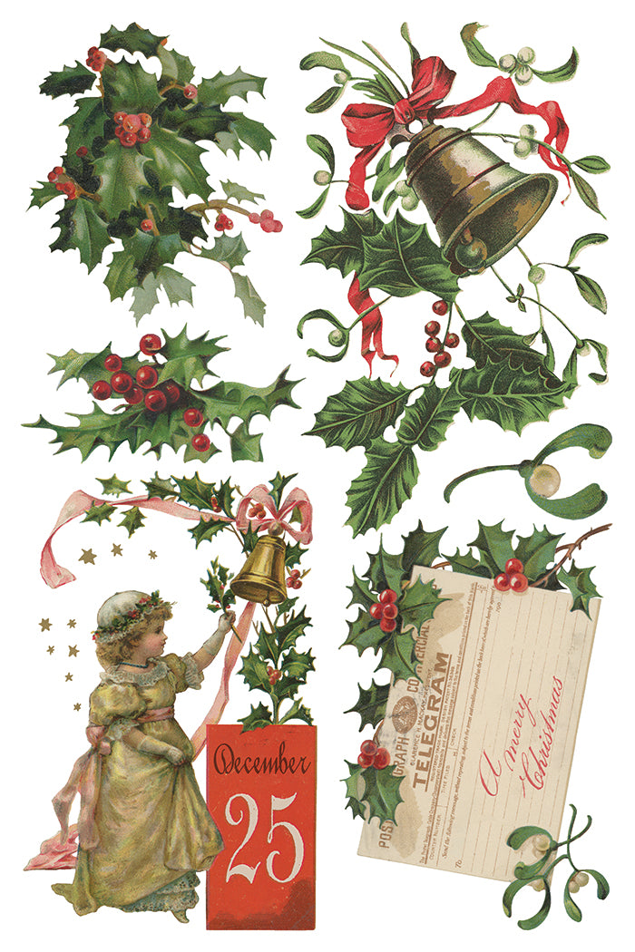 Christmas Joy IOD Transfer 8x12 Pad