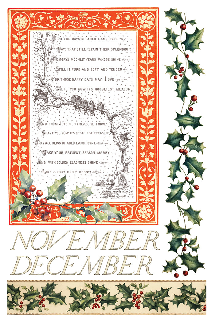 Santa's Hollow IOD Transfer 8x12 Pad