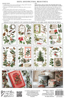 Winter Botanist IOD Transfer 8x12 Pad