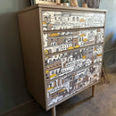 MCM Four Drawer Chest of Drawers