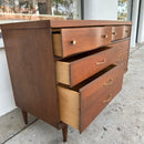 MCM 6 Drawer Dresser by Bassett