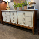 Mid Century Modern Triple Dresser by Dixie