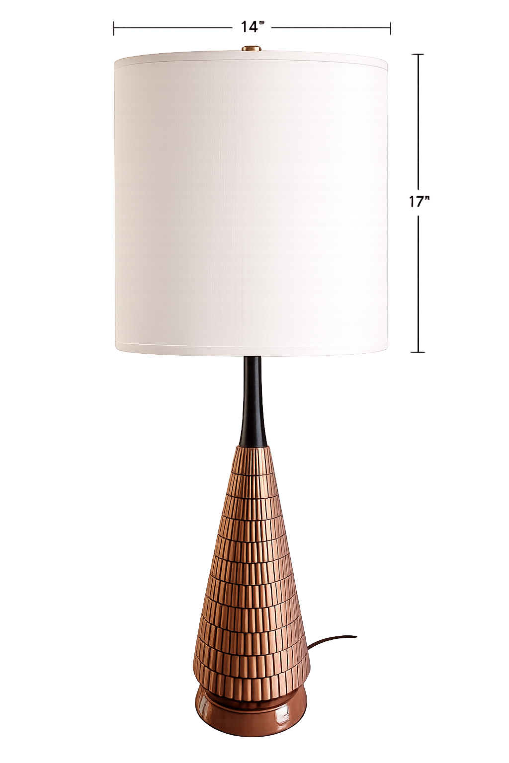 Mid-Century Sculptural Table Lamp