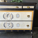 Classical Cameo Five Drawer Dresser