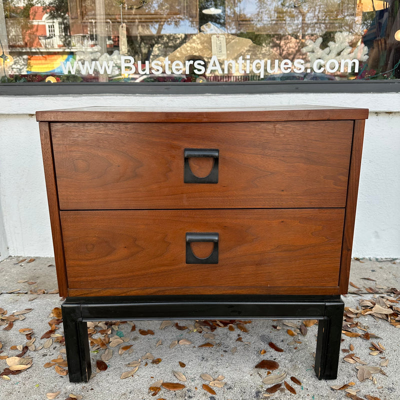 Mid Century Modern Walnut Nightstand by Dixie