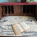 Vintage Drop Front Secretary Desk