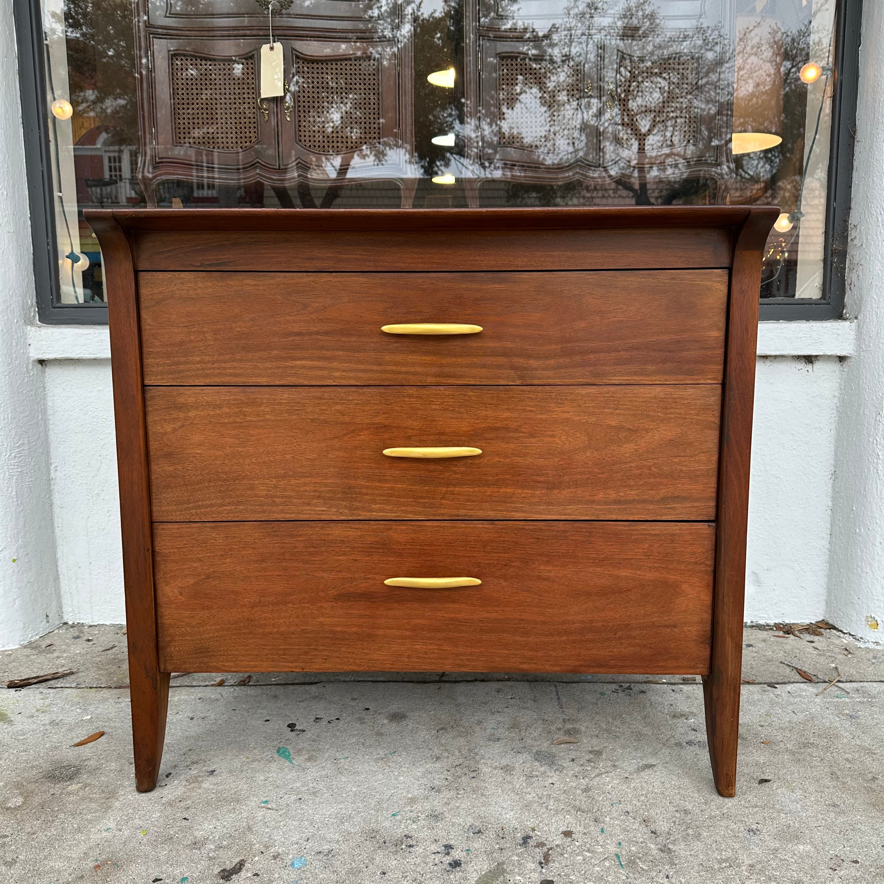 Mid Century Modern 3 Drawer Chest by Drexel Mid Century Modern 3 Drawer Chest by Drexel