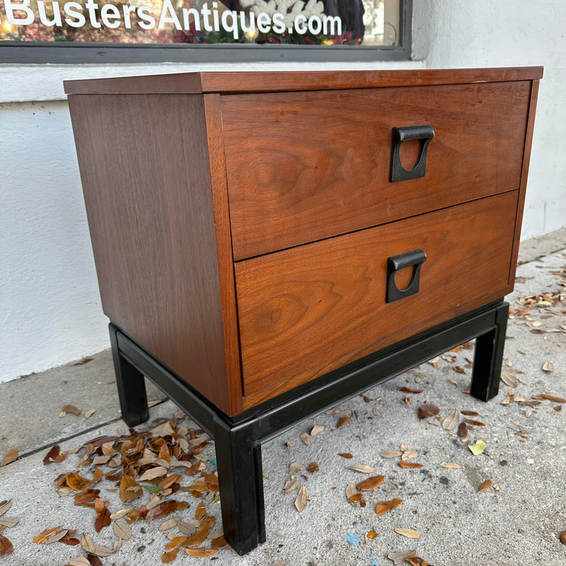 Mid Century Modern Walnut Nightstand by Dixie