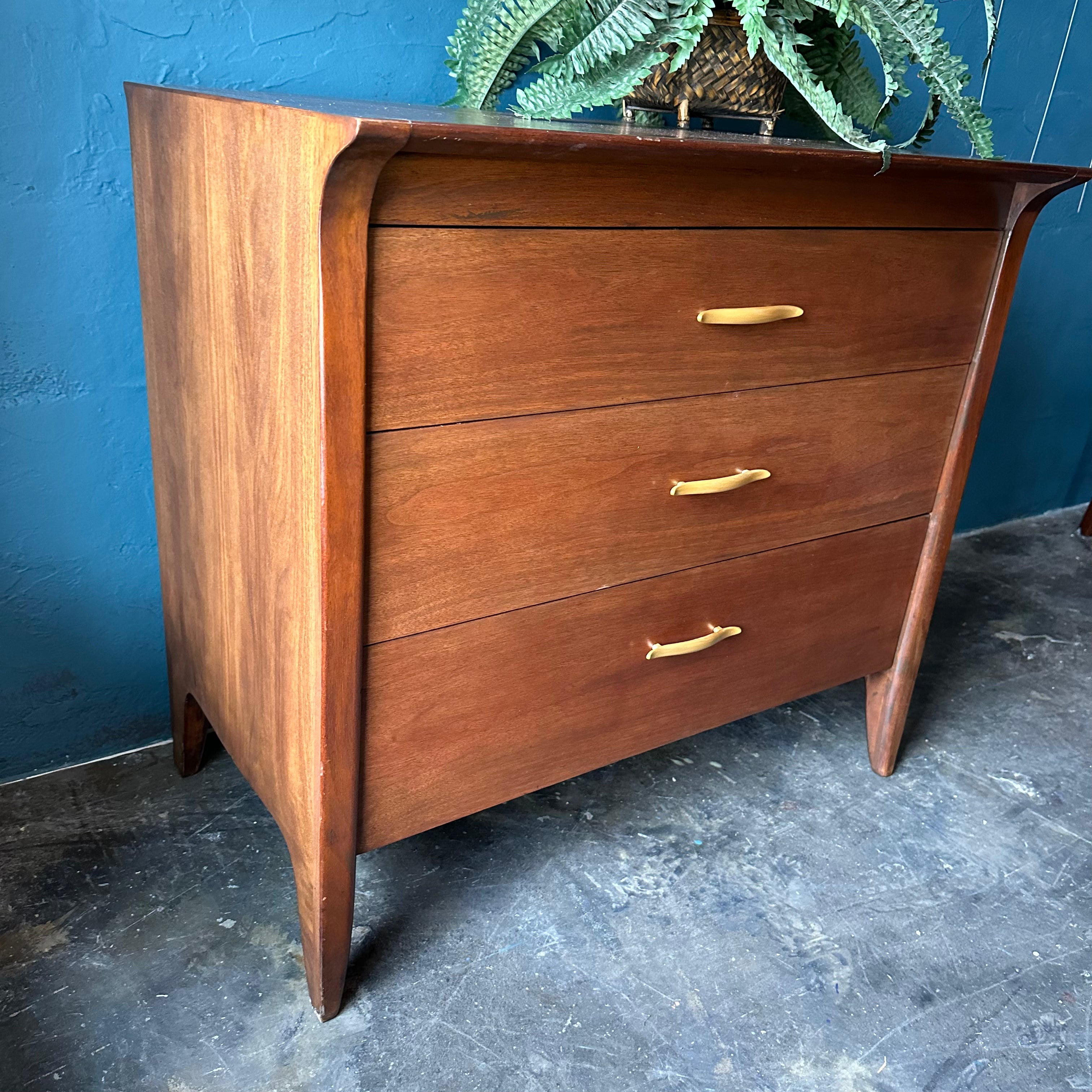 Mid Century Modern 3 Drawer Chest by Drexel Mid Century Modern 3 Drawer Chest by Drexel