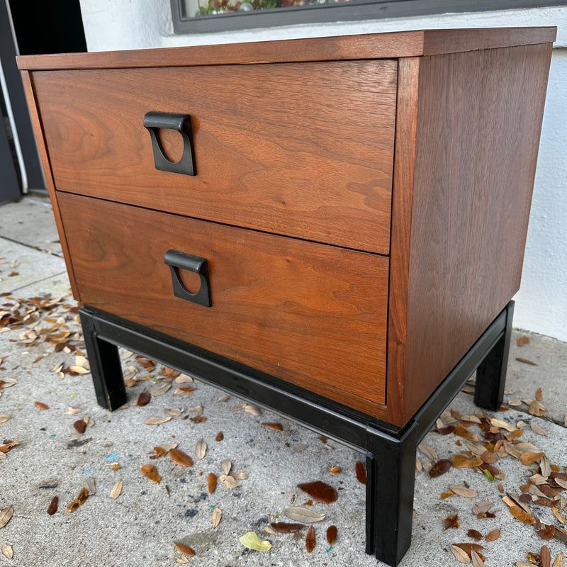 Mid Century Modern Walnut Nightstand by Dixie