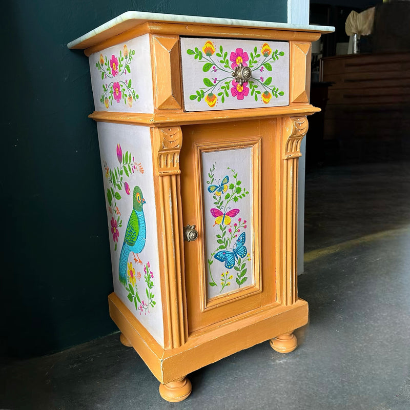 Mexican Folk Art Nightstand