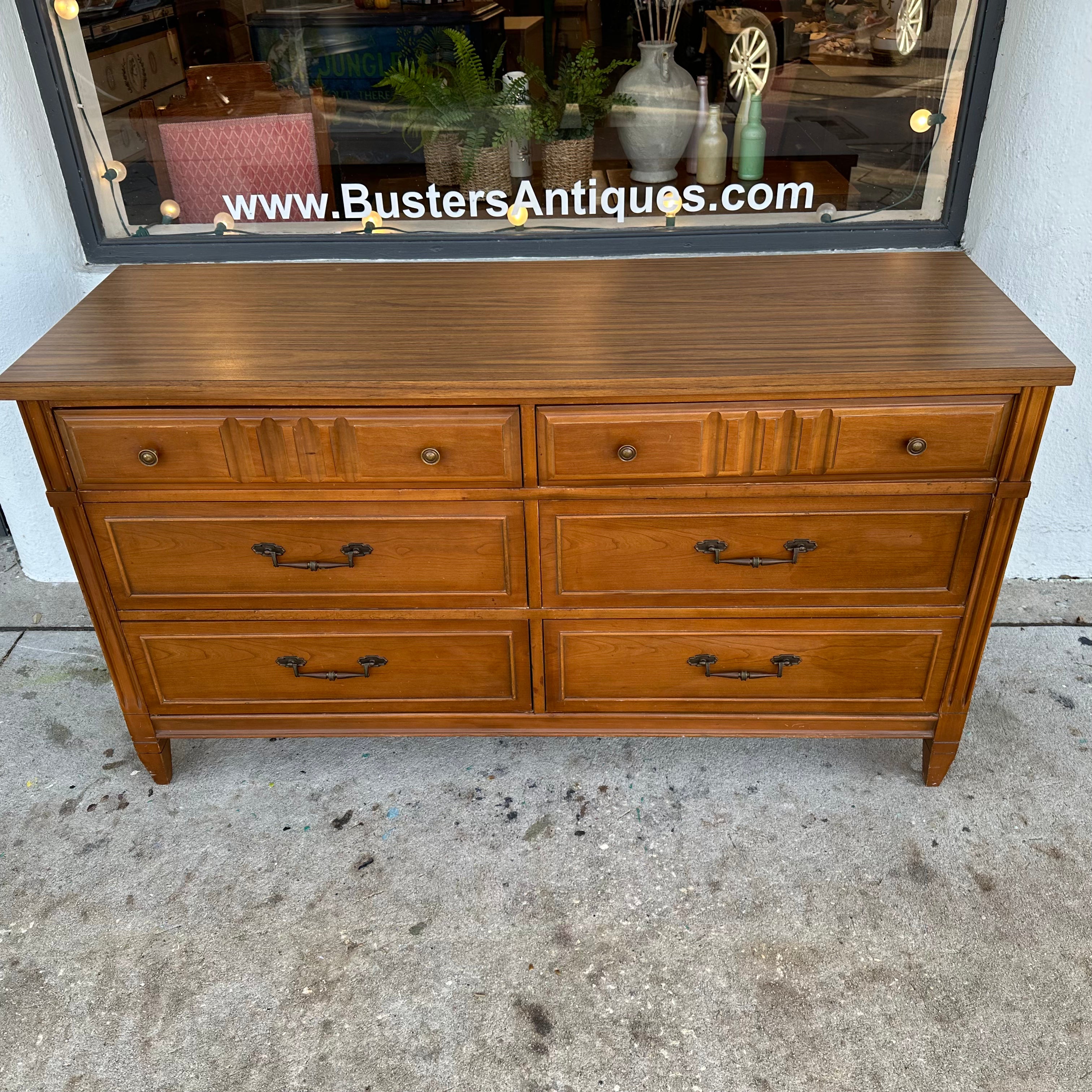 Bassett Dresser with Six Drawers