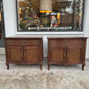 Pair of French Country Nightstands by Comacho Roldan