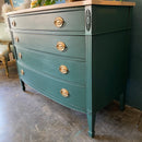 Emerald Green Four Drawer Chest by Drexel