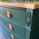 Emerald Green Four Drawer Chest by Drexel