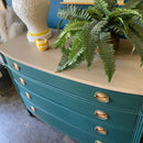 Emerald Green Four Drawer Chest by Drexel