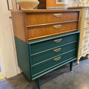 Mid Century Modern Chest on Chest