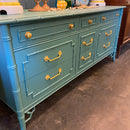 Thomasville Allegro Faux Bamboo Triple Dresser