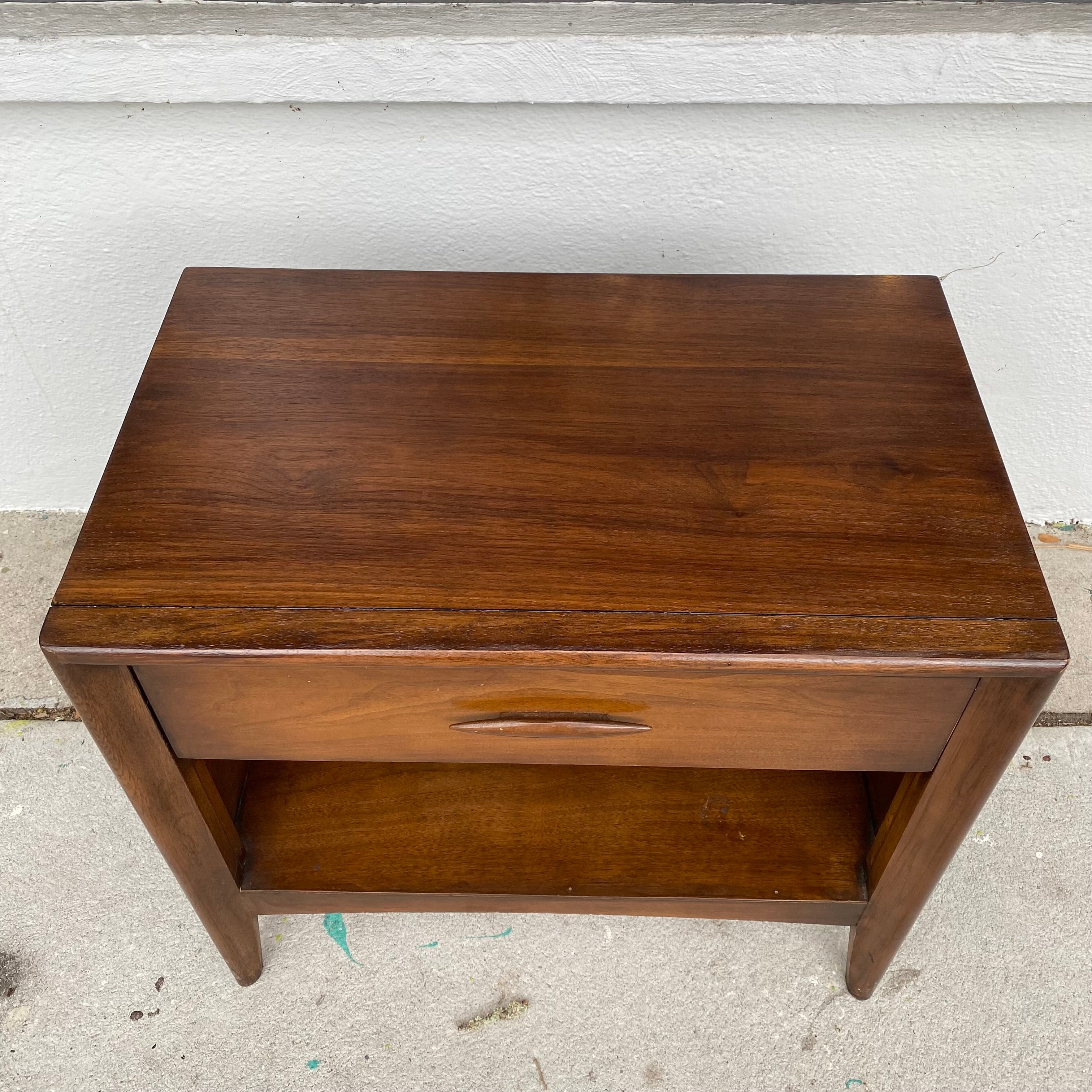 Mid Century Broyhill Emphasis Nightstand