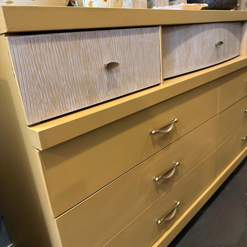 Mid Century Seven Drawer Dresser by Bassett