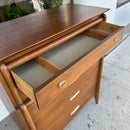 Drexel "Projection" Walnut Highboy Dresser