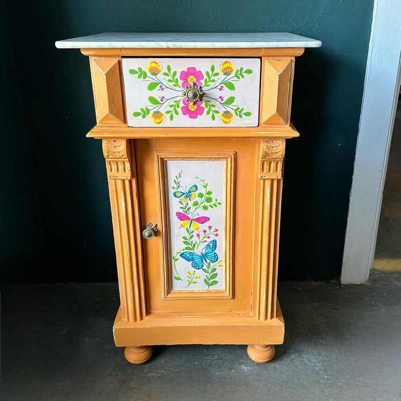 Mexican Folk Art Nightstand