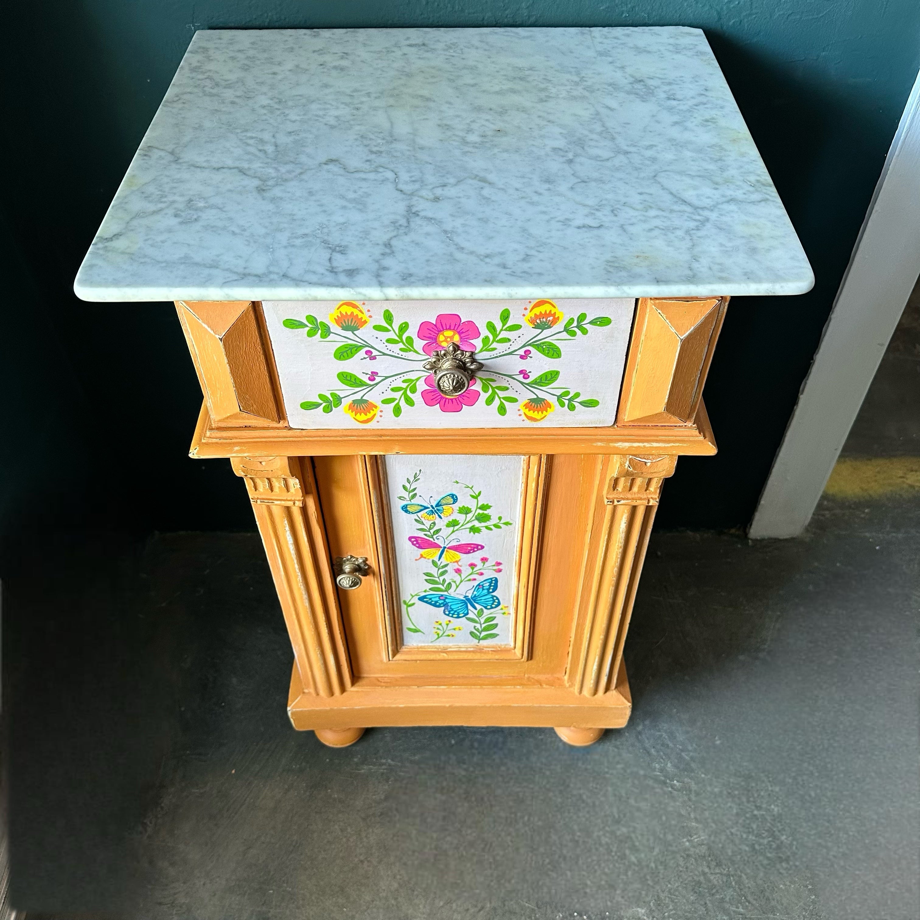 Mexican Folk Art Nightstand