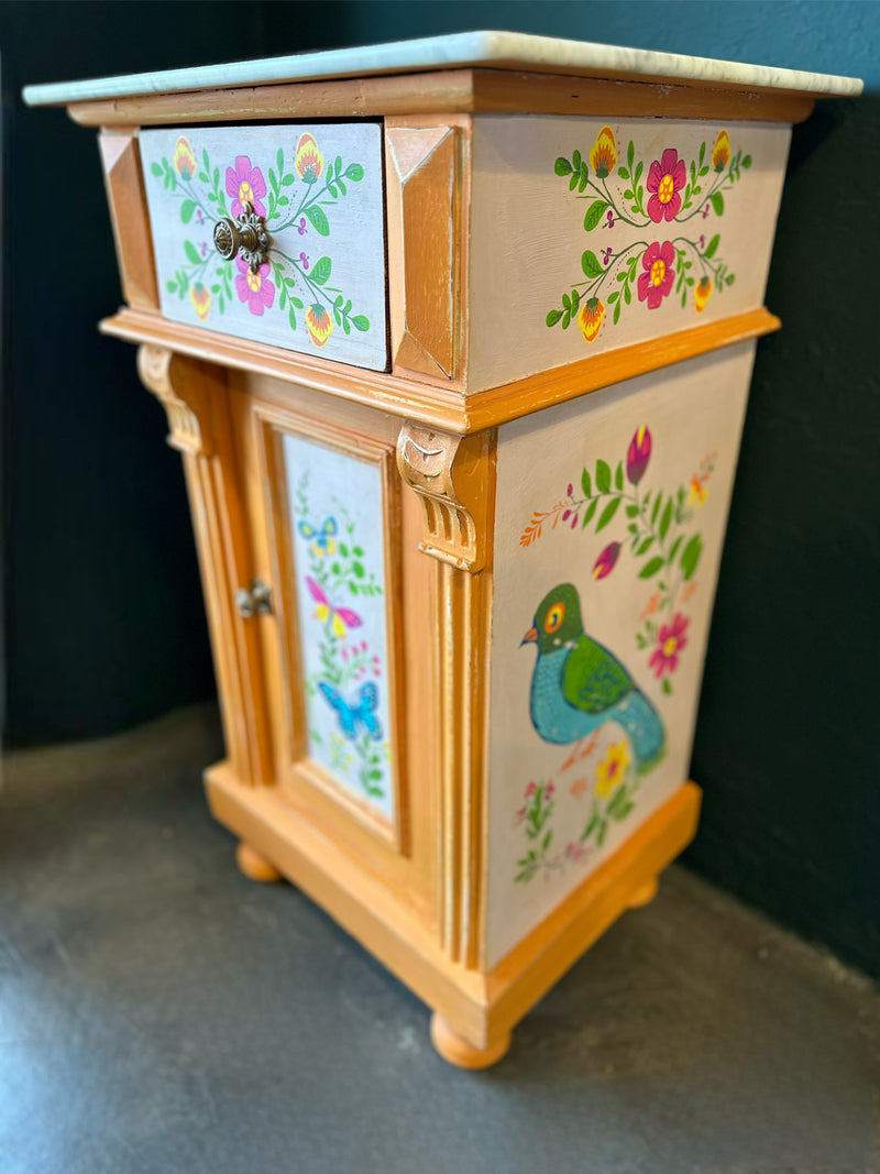 Mexican Folk Art Nightstand