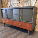 MCM 6 Drawer Dresser by Bassett