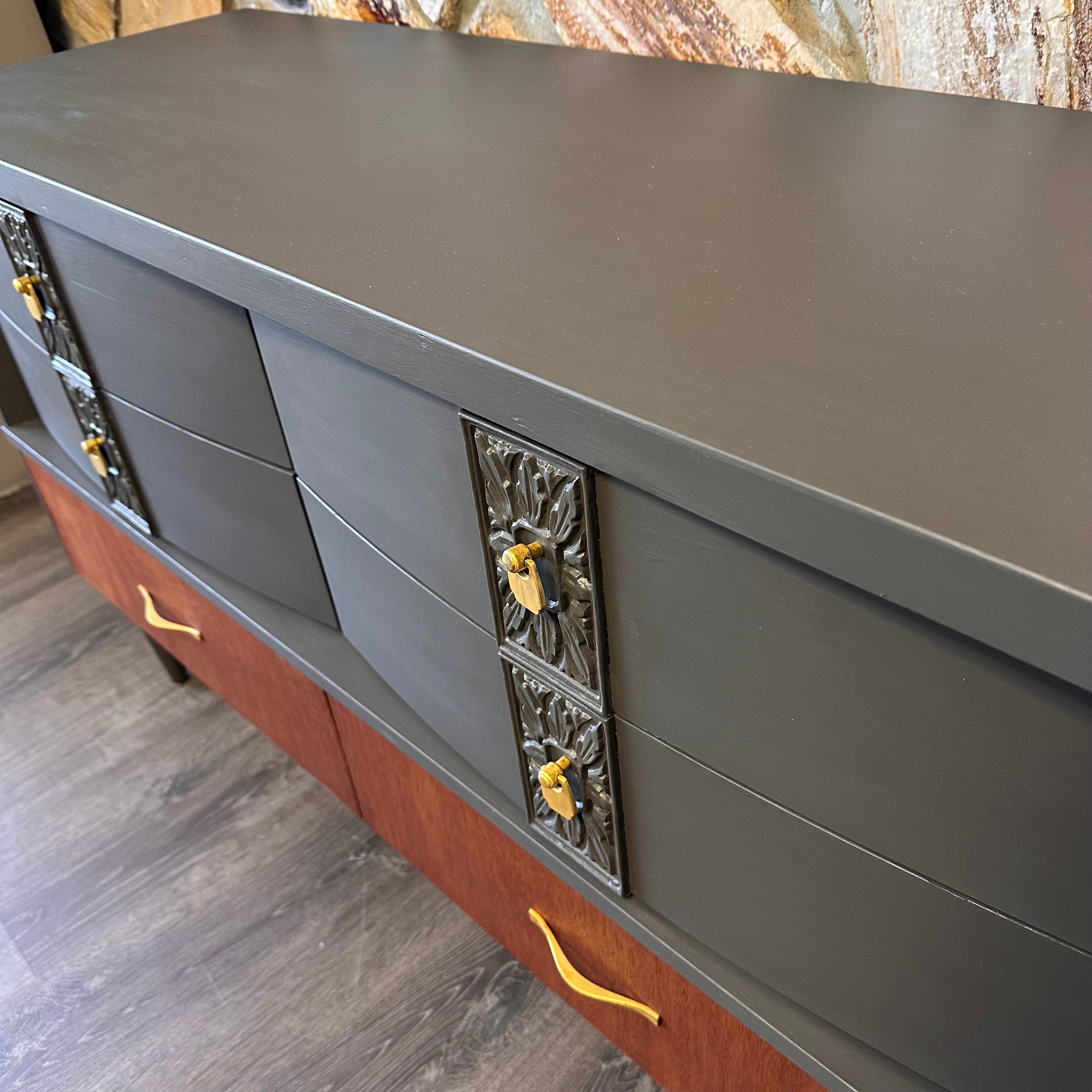 Restored Mid-Century Dresser by Bassett