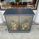 Vintage Bar/Cabinet with Expandable Top