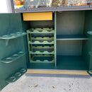 Vintage Bar/Cabinet with Expandable Top