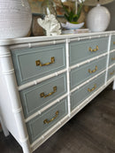 Bali Hai Faux Bamboo 9 Drawer Dresser by Henry Link