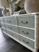 Bali Hai Faux Bamboo 9 Drawer Dresser by Henry Link