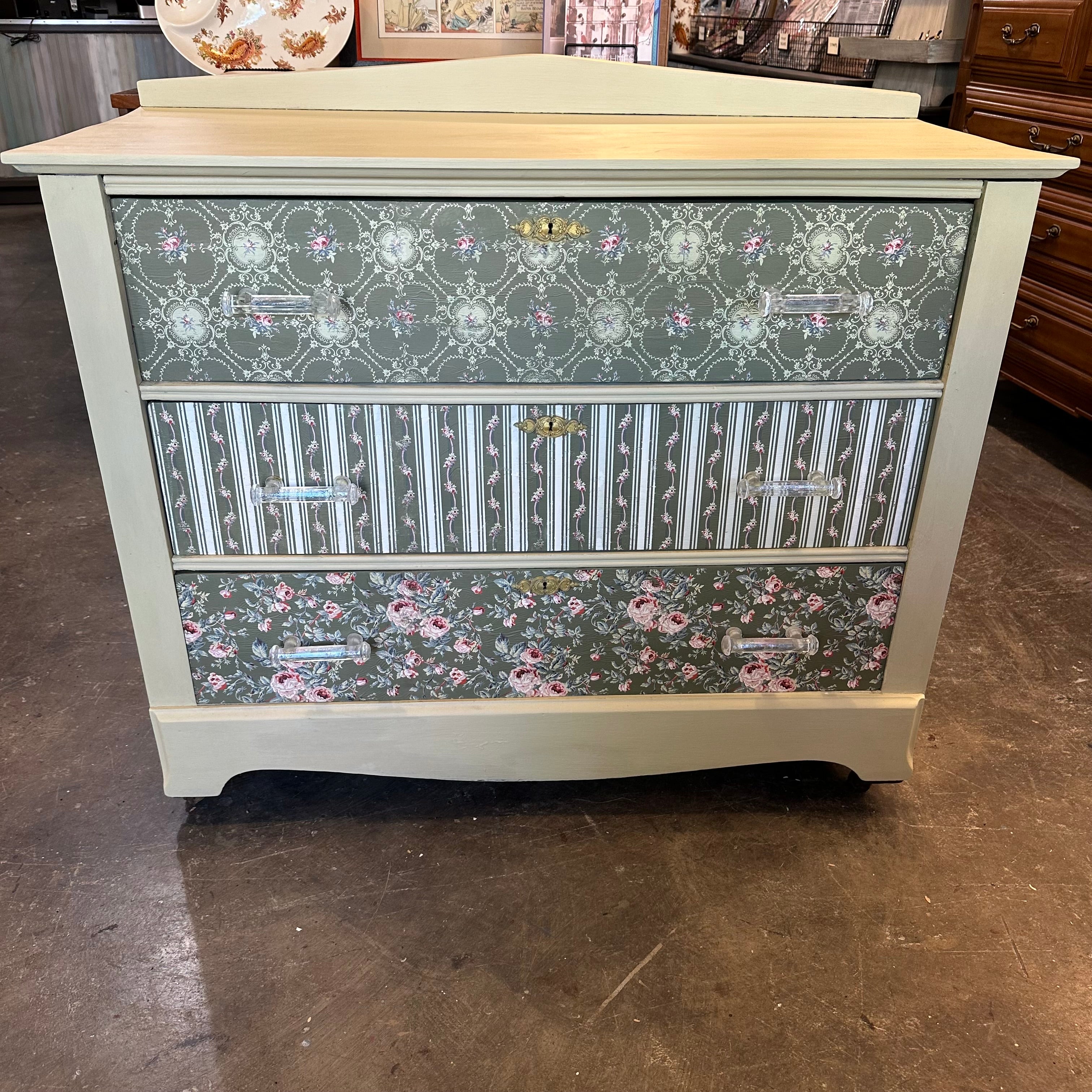 Antique Chest with Three Drawers