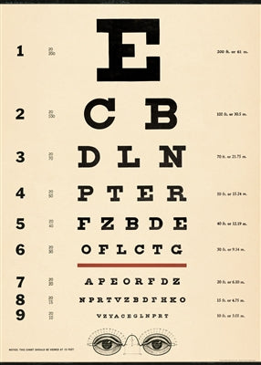 Eye Chart Wrap