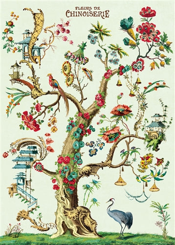 Fleurs de Chinoiserie Wrap