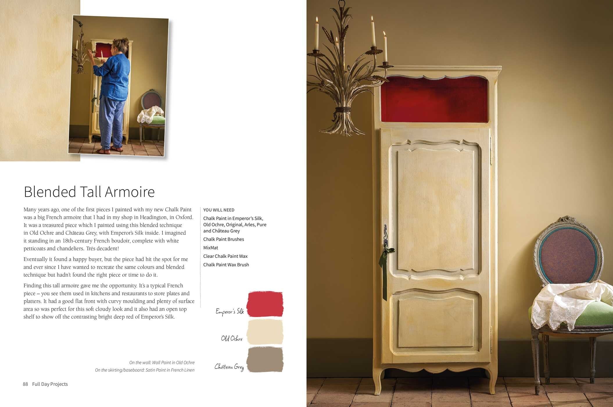 Annie Sloan Colorful Living: 30 Creative Upcycling Paint Projects for your Home