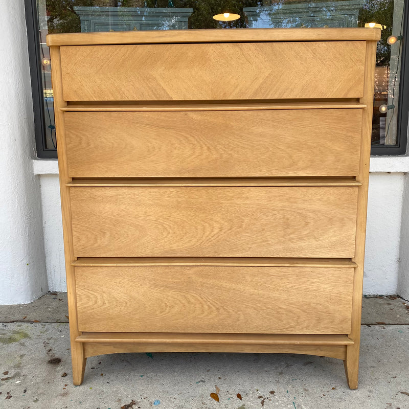 Four Drawer Mid Century Chest by Kroehler Furniture