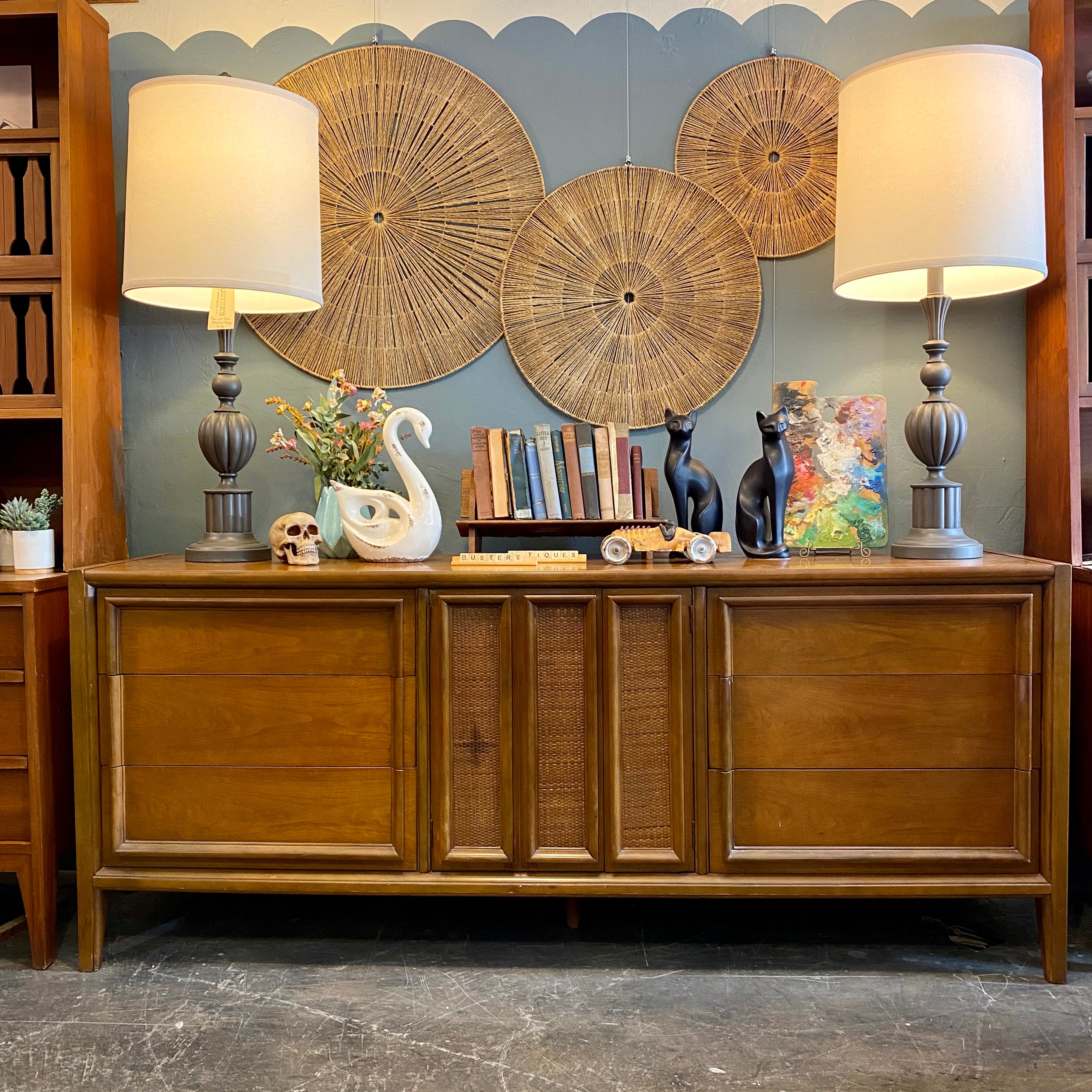 thomasville dresser Mid Century Lowboy Dresser by Thomasville