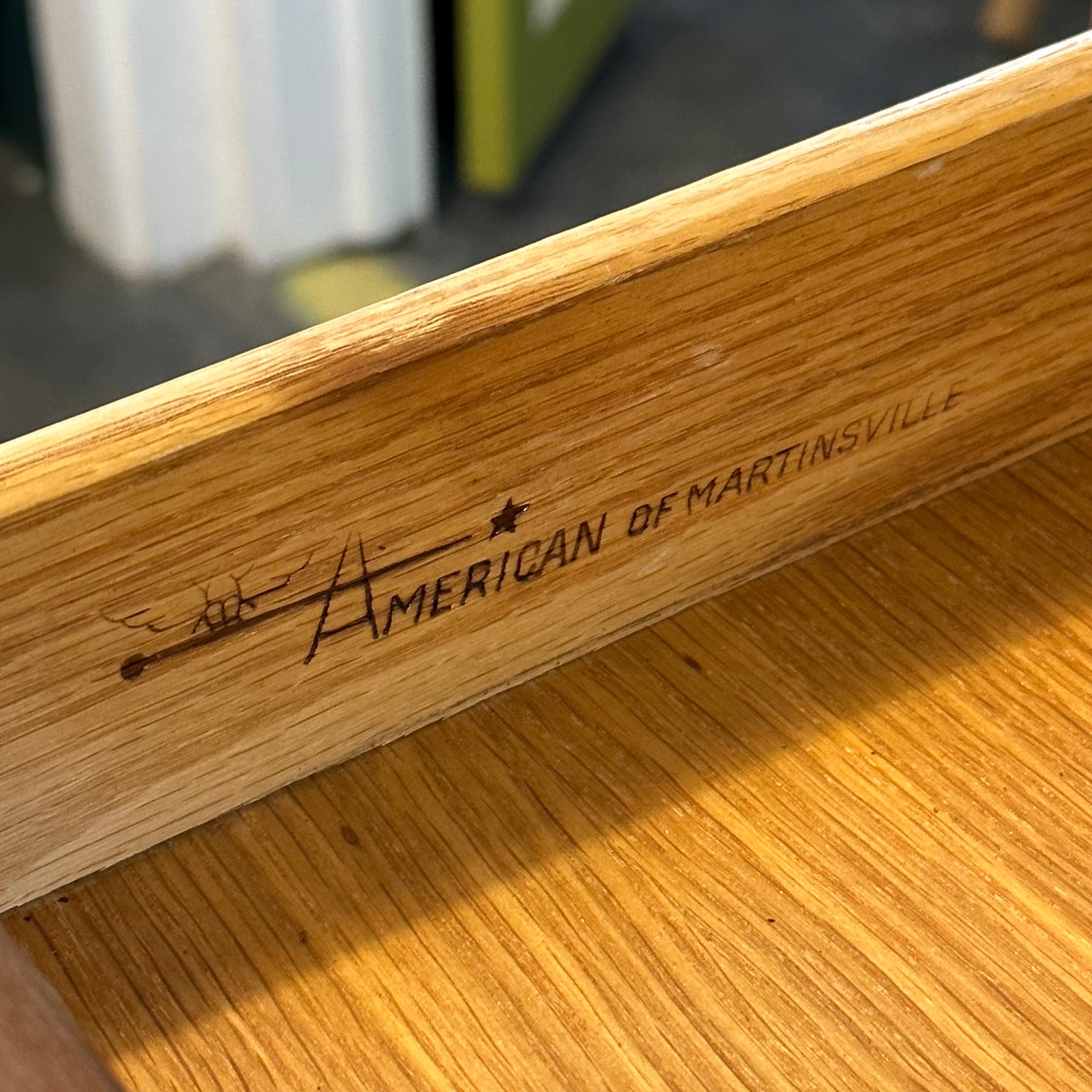 American of Martinsville Dania High Boy Dresser