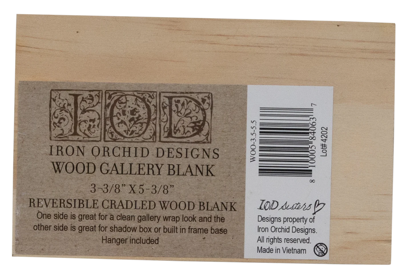 IOD Wood Art Panel