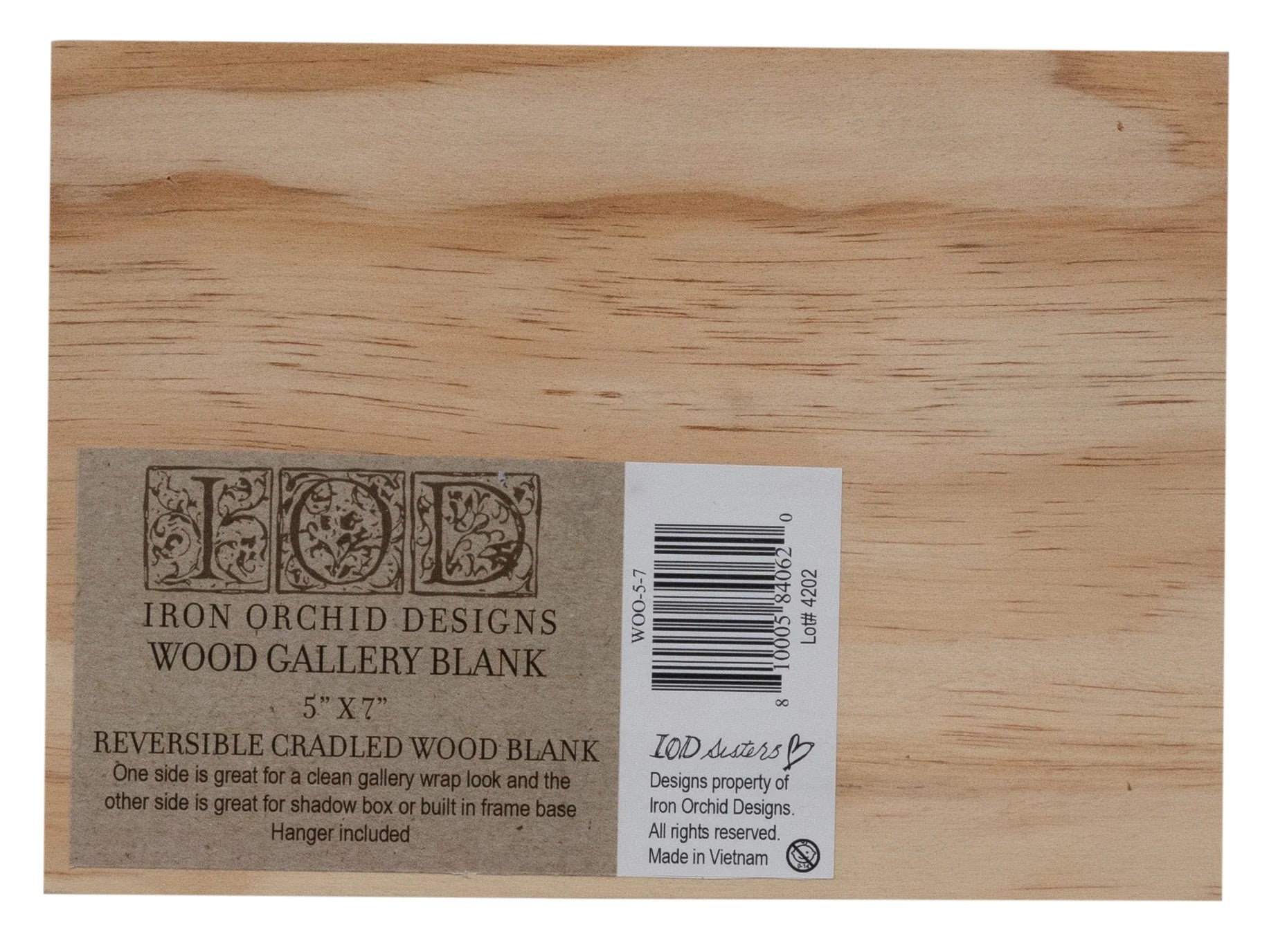 IOD Wood Art Panel