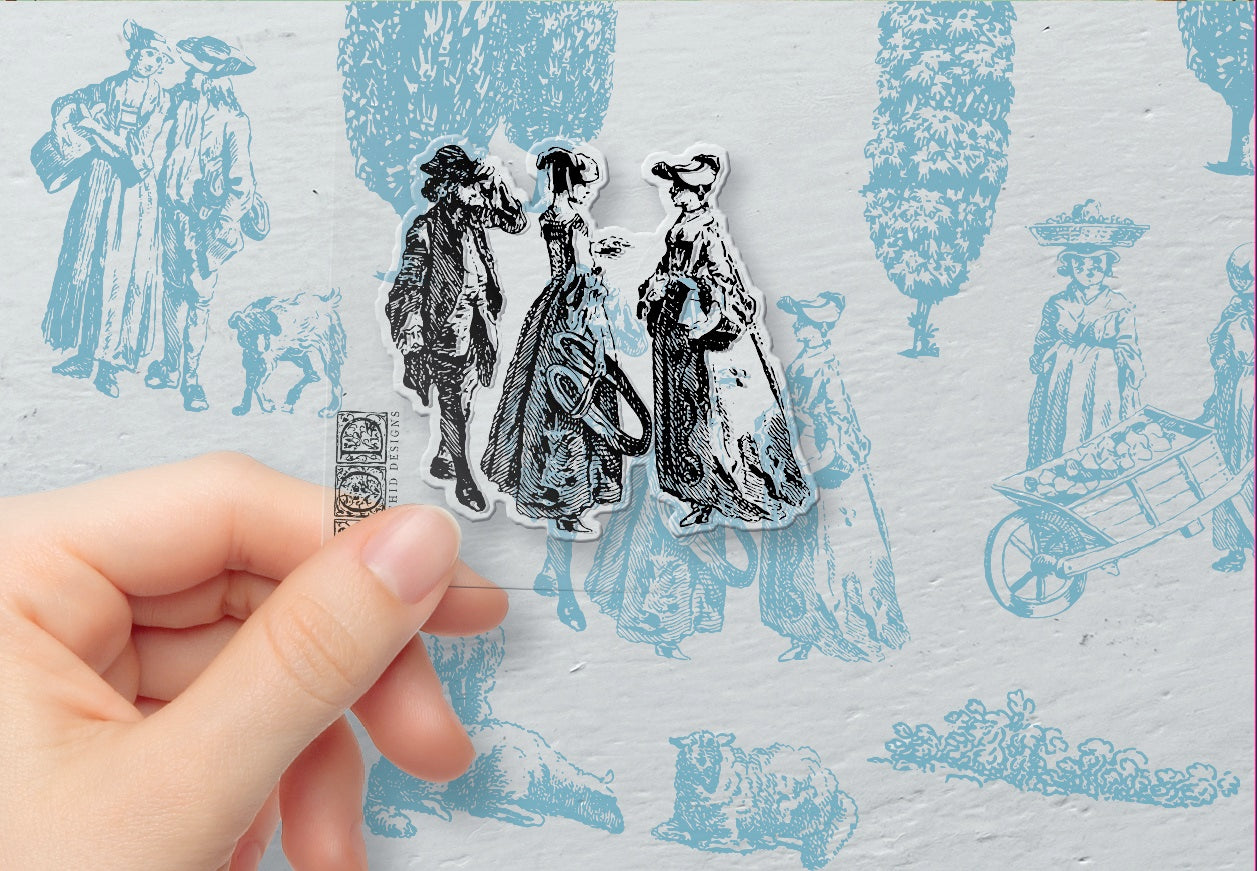 Rural Scenes IOD Stamp