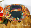 Purple Hat Decoupage Paper