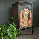 Mustard Nouveau Decoupage Paper