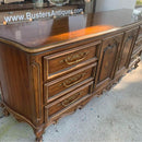 Drexel Brittany Heritage French Provincial Louis XV Triple Dresser