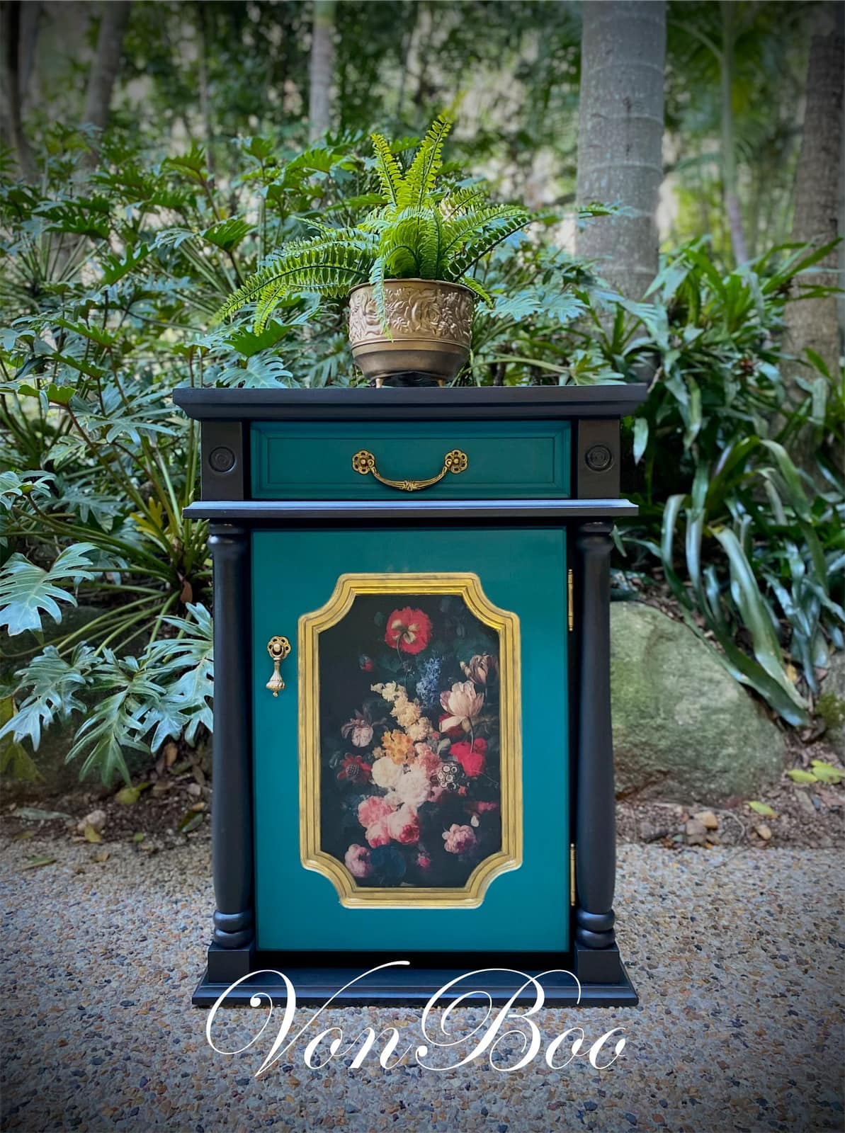 Renaissance Flowers Decoupage Paper