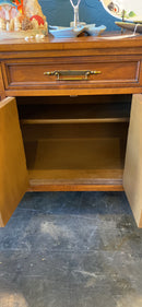 Vintage Wood Credenza