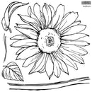 Sunflowers IOD Stamp